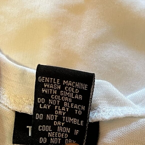 Torrid top womens white with blings dark brown, size 2(SALE) - Picture 10 of 10